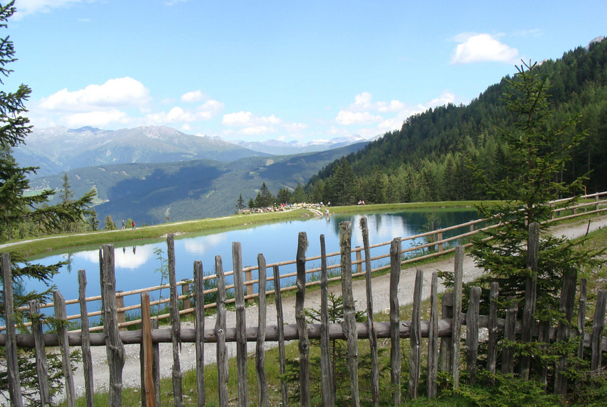 Blick auf den Panoramasee in der Schlick 2000