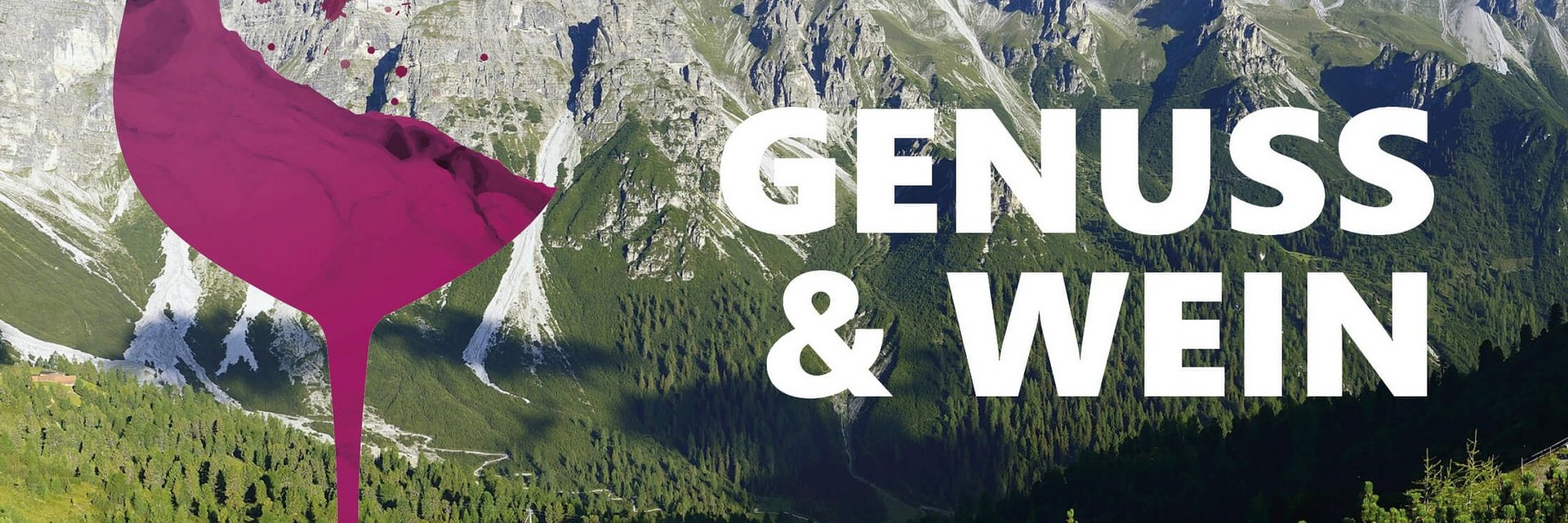 Werbebild für Veranstaltung Genuss & Wein in der Schlick 2000