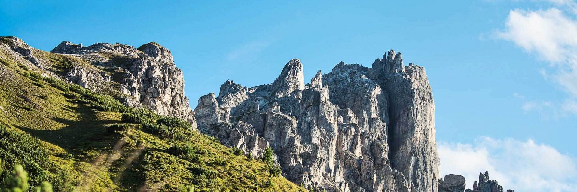 Blick auf den Gipfel des Elfers.