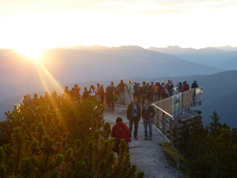 Sonnenaufgang Schlick 2000
