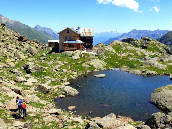 Bremer Hütte 2.413m - Sommer