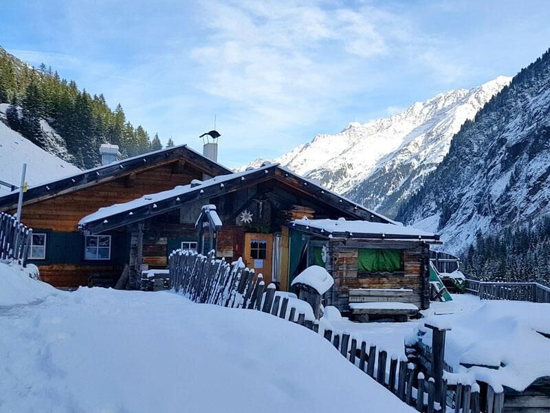 Grawa Alm Schnee